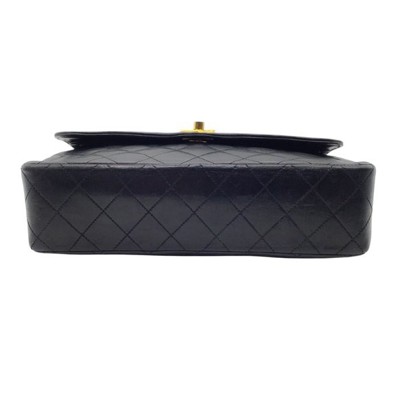 Chanel Diana Double Black Quilted Leather Shoulder Bag - Picture 4 of 8